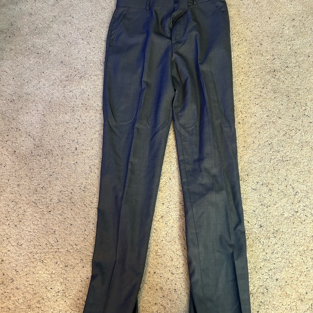 JF J.Ferrar Charcoal Dress Pants